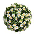 thumbnail image 2 of White Flower Ball Outer Diameter 30Cm R Plastic (2Pc Half Flower Ball), 2 of 8
