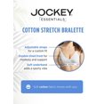 thumbnail image 2 of Jockey® Essentials Women's Cotton Stretch Triangle Bralette, 2 of 3