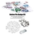 thumbnail image 4 of 100 Set Round Badge Button Parts Badge Making Supplies For Badge Craft DIY Souvenir Favors Making, 4 of 8