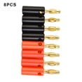 thumbnail image 1 of High Quality 4mm Banana Plug Male Connector Gold Audio Speaker Wire Cables, 1 of 11