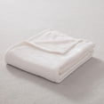thumbnail image 4 of Mainstays Plush Throw Blanket Cream, 4 of 7