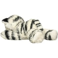 thumbnail image 2 of Aurora Stuffed Animals Mini Flopsie-Shazam (White Tiger) 8", 2 of 3