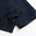 thumbnail image 3 of Slim Straight Jeans for Men Jeans Fashion Trend Mens Micro Elastic Slim Tie Elastic Small Straight Leg Jeans Straight Leg Jeans Men, 3 of 7