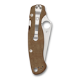 thumbnail image 2 of Spyderco Couteaux Para Millitaire 2 Compression Brun Micarta Cru-Wear C81MPCW2, 2 of 2