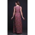 thumbnail image 5 of Bimba Robe Longue Maxi à Imprimé Floral pour Femmes, Tenue de Villégiature, Robe de Soirée - Moyen, 5 of 5