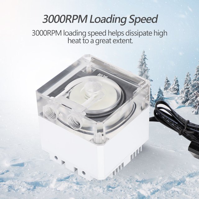 Computer Pump, Concise Appearance Computer Water Pump, Fast Heat Dissipation for Computer Computer Water Pump Computer Pump
