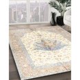 thumbnail image 2 of Ahgly Company Indoor Square Traditional Tan Brown Persian Area Rugs, 10' Square, 2 of 6