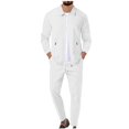 thumbnail image 1 of Cameland Men's Tracksuits Outfits Sweatsuits for Men Athletic Track Suits 2 Piece Set Full Zip Sweat Suits Jogging Suits, 1 of 5