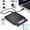 Black, variant on USB External DVD CD RW Disc Burner Combo Drive Reader Plug & Play for Windows 98/8/10 Laptop PC