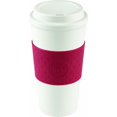 thumbnail image 3 of Copco Acadia Reusable To Go Mug, 16-ounce Capacity 4-pack (Pink, Azure, Brown, Red), 3 of 4