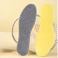 thumbnail image 2 of Jusqu'à 40 % de Rabais Cadeaux Oefntac Semelles en Laine Semelles en Laine Thermiques avec Évents d'Aération Haute Résilience Coussin Chaud pour Bottes d'Hiver Chaussures de Randonnée Protection par Temps Froid, 2 of 5