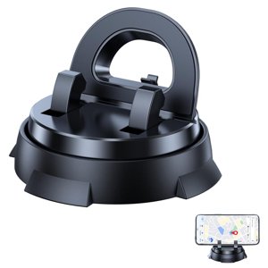 Chmadoxn Car Phone Mount Dashboard Center Console 360-Degree Rotatable Mobile With Non- Base Strong Adsorption Car No Installation Requ Smart Phone Holder