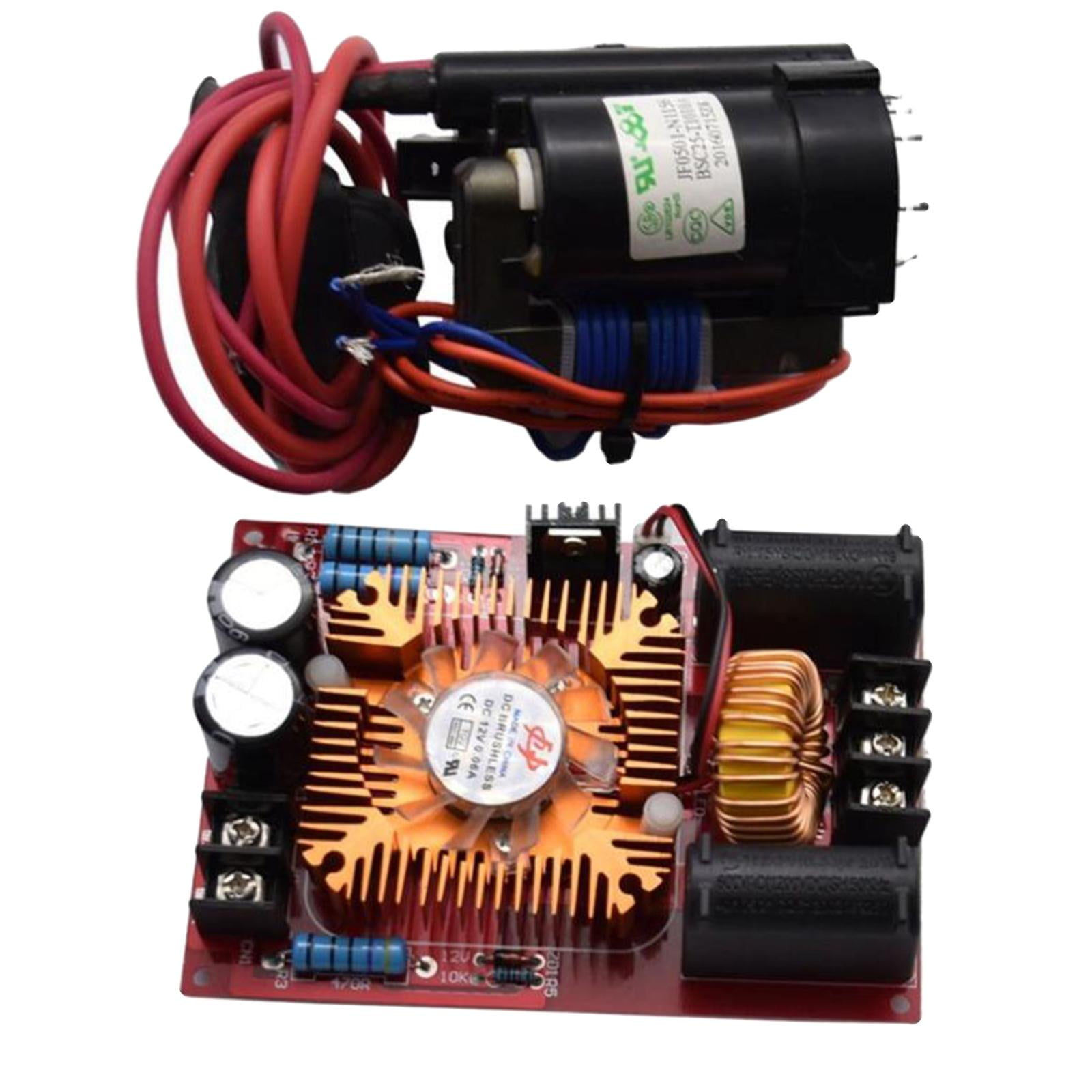 High Power ZVS Driver mit Kühlkörper, 24V 20A flyback driver, high voltage