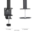 thumbnail image 4 of Duramex ™ Dual Monitor Arms Fully Adjustable Desk Mount / Articulating Stand For 2 LCD Screens up to 32” Inch, 4 of 6