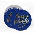 thumbnail image 2 of Inkdotpot 50 - Pack Happy Holiday Favor Paper Tag Craft Real Gold Foil Hang Tag, 2 of 6