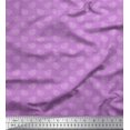 thumbnail image 1 of Soimoi polyester Crepe Fabric Dot & Paisley Print Fabric by the Yard 52 Inch Wide, 1 of 1