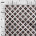 thumbnail image 2 of oneOone Polyester Spandex Orange Fabric Check with Texture Sewing Craft Projects Fabric Prints by Yard 56 Inch Wide, 2 of 4