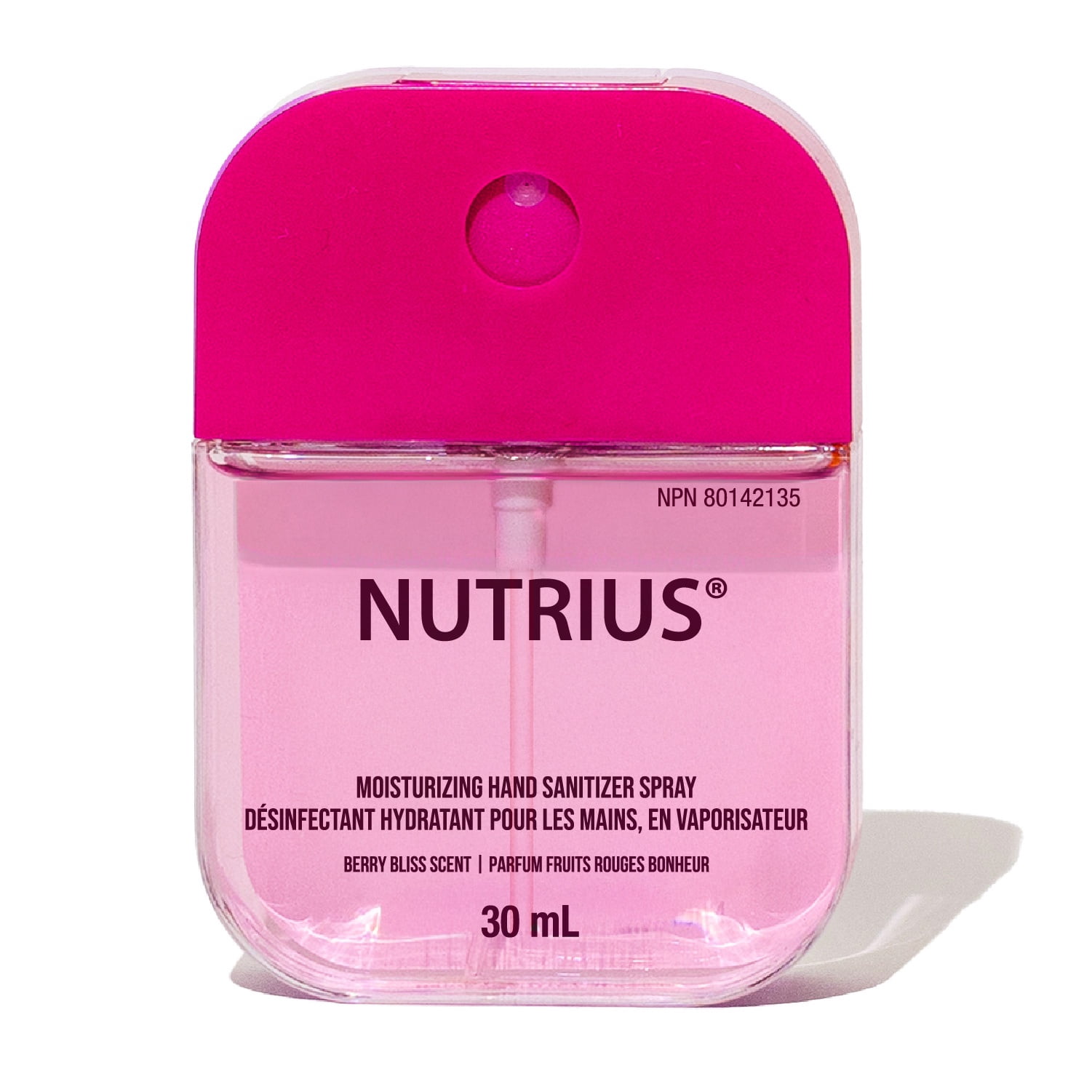 Nutrius Berry Bliss Hand Sanitizer Spray, 30 ml