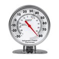 thumbnail image 2 of 2X Stainless Refrigerator Thermometer Freezer Temperature Gauge Mini Thermometer Kitchen Food,2 x Fridge Freezer Thermometer,Silver, 2 of 8