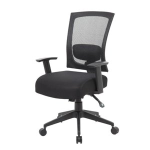 Boss Office Mesh en arrière 3 Paddle Task Chair en noir