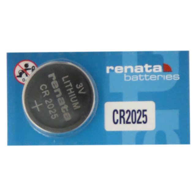 Lot de 50 CR2025 Renata Piles au Lithium 3 Volts