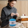 thumbnail image 1 of Clearance Tyidzon Wool Yarn for Crocheting Soft Crochet Thread Yarn, Lightweight Wool Yarn for Crochet Hand Knitting Crocheting Crafting, 1 of 5