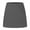 Grey, variant on Elvqul Womens Skirt Summer Mini Skirt A-Line Elastic Waisted White Solid Slim Short Skirt for Women