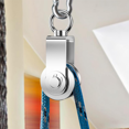 thumbnail image 3 of Cable Pulley Wheel Stainless Steel Swivel Pulley Block Silence Rotation Traction Wheel for System Lifting Gym 2Pcs, 3 of 4