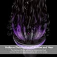 thumbnail image 3 of Graflsoa Diffuseur Universel pour Sèche-Cheveux pour Coiffage des Cheveux Bouclés et Ondulés, Accessoire Violet Résistant à la Chaleur pour Tous les Types de Cheveux, Compatible avec la Plupart des Sèche-Cheveux, 3 of 6