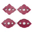 thumbnail image 4 of 4x Coins de Routeur Jig Arrondis Routage machine à Bois Jig Coins de Routeur Gabarits Rouges, 4 of 6