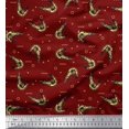 thumbnail image 1 of Soimoi Rayon Fabric Circle,Dot & Prawns Ocean Print Fabric by The Yard 56 Inch Wide, 1 of 3