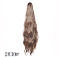 thumbnail image 2 of QUYUON Extensions de Cheveux Droites à Clip Postiches pour Femmes Perruques Longues d'Apparence Naturelle Pièce de Cheveux pour Femmes Extensions de Queue de Cheval Clips Synthétiques sur Extensions de Cheveux Type de Cheveux Q1104, 2 of 2