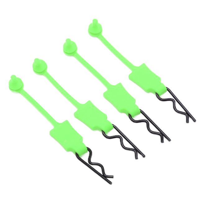 RC Corps Clips Broches, 4Pcs 1/10 RC Corps de Voiture Clips R Broches Universelle RC Voiture Coquille Loquet Clip Modèle de Remplacement Voiture Coquille Accessoire RC Pièce de Rechange