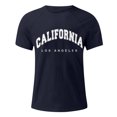 thumbnail image 2 of Men's Raglan Sleeve Letter Print Short Sleeve T-Shirt - Floral Design, Casual Style, Suitable for Daily Wear, 2 of 4