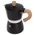 thumbnail image 1 of Moka Coffee Pot Octagonal Classic Portable Hand Brewing Coffee Maker Moka Pot for Camping Home Use, 1 of 7