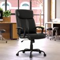thumbnail image 2 of Sealy Zeus Executive Office Chair – Swivel Base, Tilt Control, Cushioned Arms, Adjustable Height – High-Back Desk Chair for Home or Office, 2 of 6