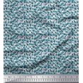 thumbnail image 1 of Soimoi Polyester Crepe Fabric Flower Artistic Decor Fabric Printed Yard 52 Inch Wide, 1 of 3