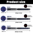 thumbnail image 4 of 10PC Premium Golf Grip â€“ Black Rubber Anti-Slip Handle (Standard/Medium/XL) â€“ High Feedback Golf Club Grip for Enhanced Control Oversize Blue10pcs, 4 of 6