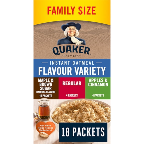 Quaker Gruau Instantané Assortiment
