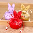 thumbnail image 4 of keepw Drawstring Bag Embroidered Jewelry Bags Multifunctional Perfume Satchel Decorative Household Wedding Wide Application Red Pink, 4 of 6