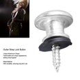 thumbnail image 3 of Guitar Strap Button, 10 Pcs Adjustable Buttons Metal Guitar End Pins Universal Strap Lock Pin For Electric Guitar Bass Ukulele, 3 of 8
