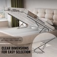 thumbnail image 3 of VEVOR Bed Lift 59x79 in Compatible Bed Size 264.5 lbs Load DIY Wall Bed Hardware, 3 of 9
