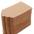 thumbnail image 4 of 100pcs Label Kraft Paper Blank Hang Tags Christmas Wedding label kraft paper Party Favor Notes Solid Gift Card, 4 of 6
