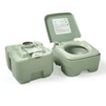 thumbnail image 2 of YYAO Outdoor Portable Toilet (5.3 Gallons Capacity Waste Tank), Detachable Tanks for Easy Cleaning&Carrying, 2 of 9
