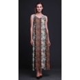 thumbnail image 4 of Bimba Rayon Floral Womens Adjustable Spaghetti Strap Long Maxi Print Dress Bohemian-Large, 4 of 5