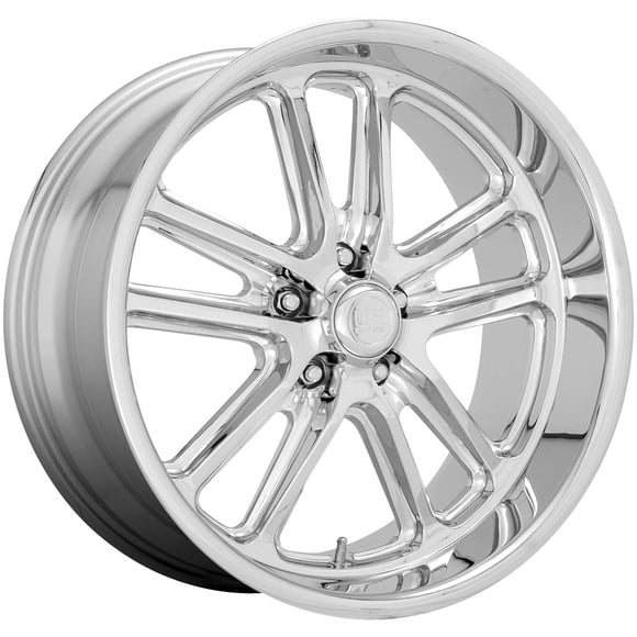 US Mags U131 BULLET Chrome Finish Wheel with Aluminum (20 x 8. inches /5 x 120 mm, 1 mm Offset)