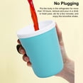 thumbnail image 3 of Fast Cooling Cup Slushie Maker Refrigerated Cup Household  Cup Frozen Cup Slushy Machine For Slushie Maker Cup Slush Maker Cup Slushy Maker Machine Slush Machine Iced Tea, 3 of 8