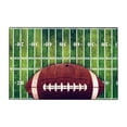 thumbnail image 1 of TIELUTT Sports Area Carpets Retro Football Field And Rugby Floor Mats Non Door Mats Living Room Dining Big Area Rugs Band Blanket Throw Throw Blanket Throw Quilt Blanket through Blankets, 1 of 1