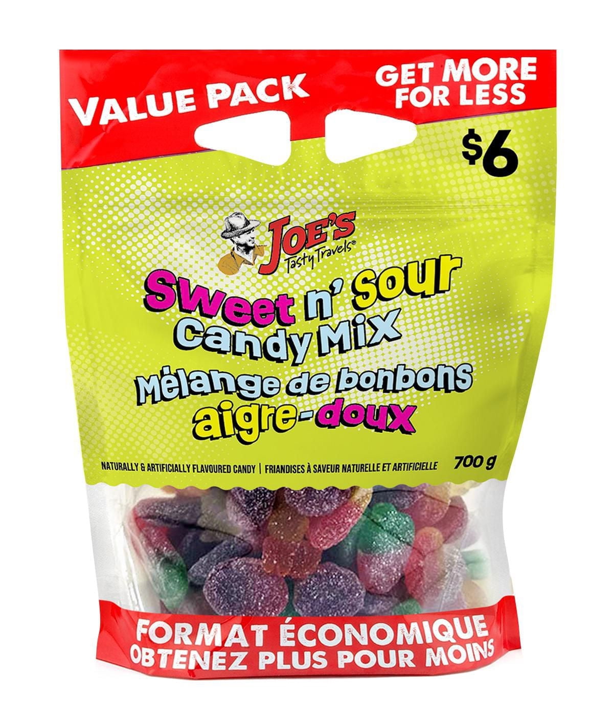 Joe's Tasty Travels Sweet n' Sour Candy Mix