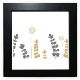 thumbnail image 1 of Dandelion s Art Black Square Frame Picture Wall Tabletop, 1 of 3